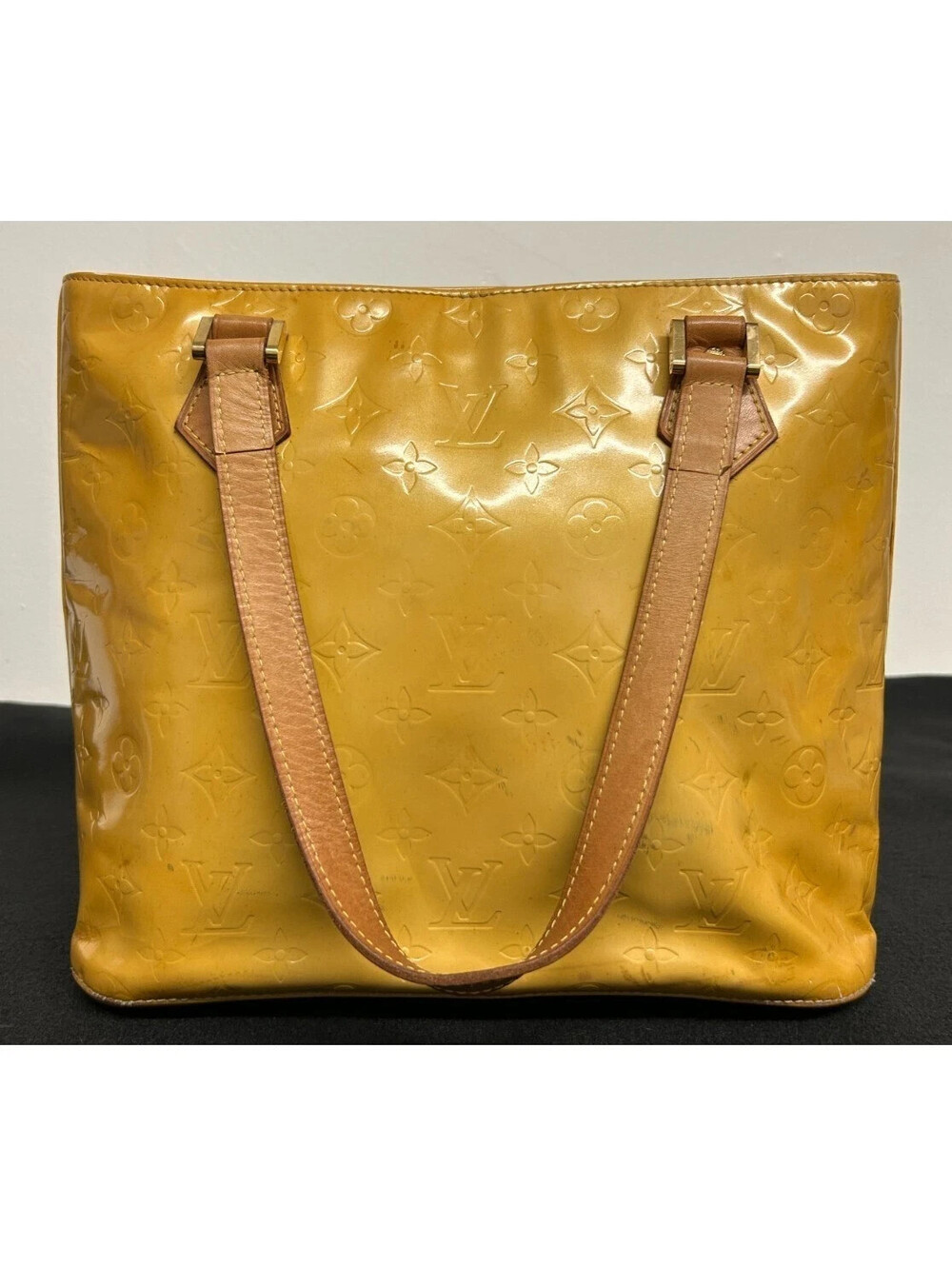 Louis Vuitton Vernis Houston Shoulder Bag LW0030 *READ*